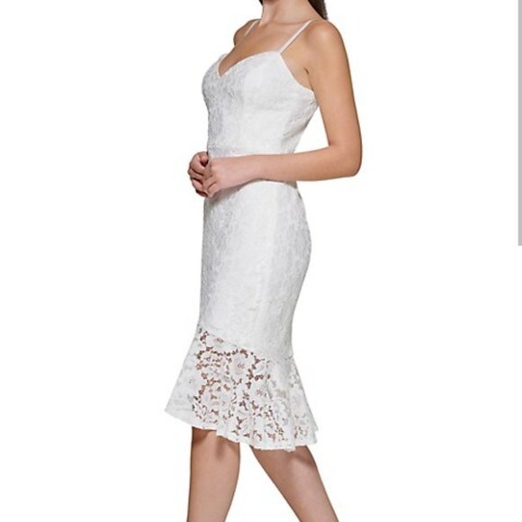 Guess Flounce Hem Dress - Picture 4 of 5